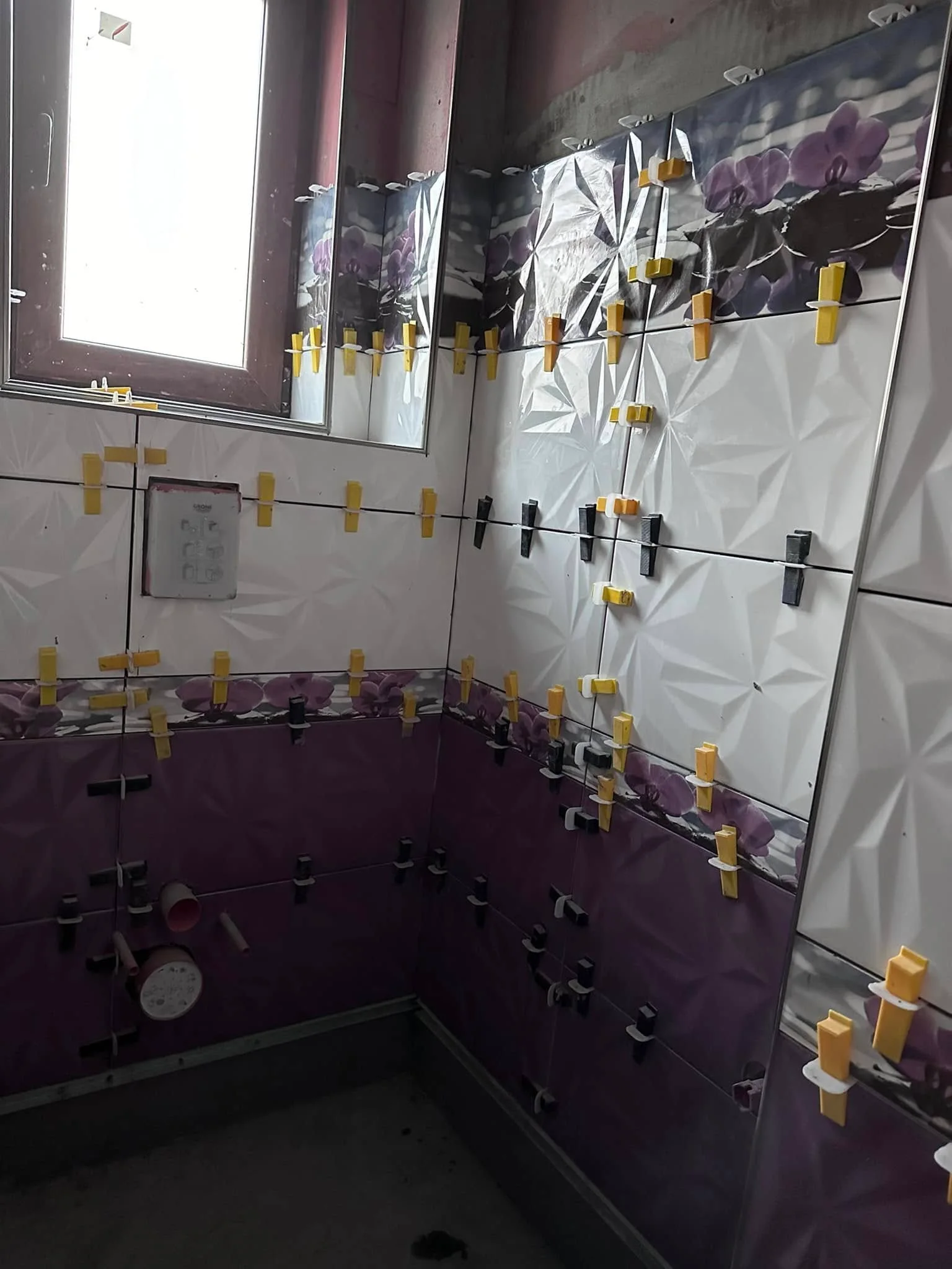 Полагане на облицовки при ремонт на баня